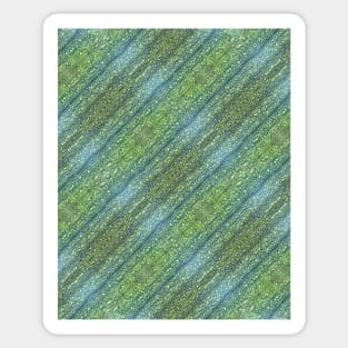 Green Veggie Skin Pattern Sticker